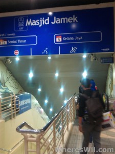 Getting to KL Sentral Station