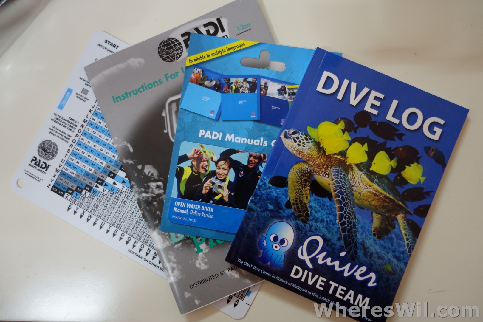 Quiver-Dive-PADI