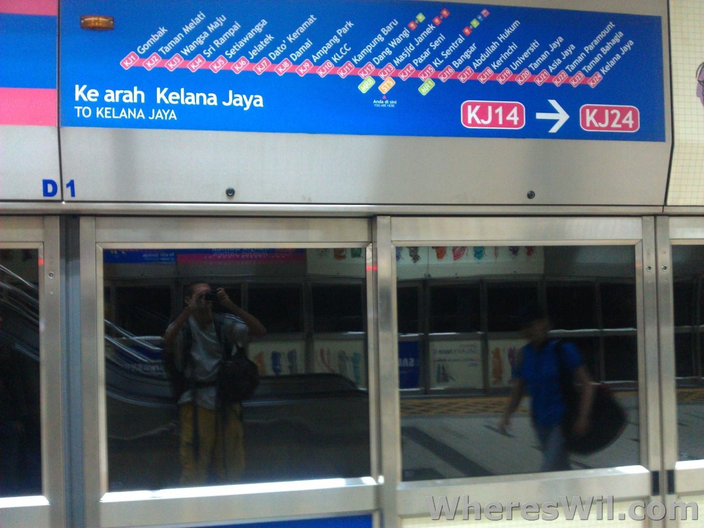 Getting to KL Sentral Station (2)